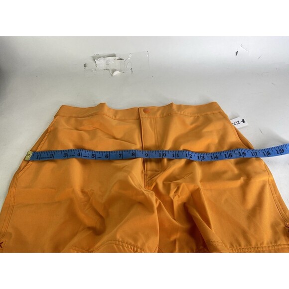 2XIST Ibiza Mens Size S Orange Swim Shorts Trunks Swimwear Bottoms Pockets Lined - Picture 6 of 9